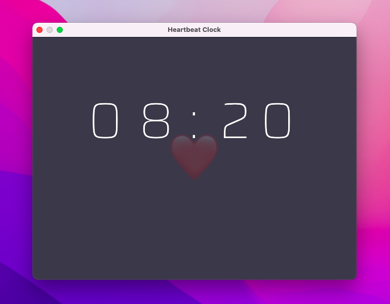 Playfield Engine running on macOS